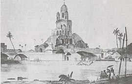 Храм Набаратна в 1798 году