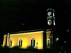 Krasno St. Andrew´s church at night