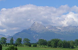 Uitzicht vanuit Východná