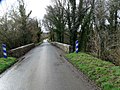 Le pont sur le Léguer (D 54, entre Gurunhuel et Plougonver).