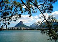 Lagoa Rodrigo de Freitas, sede del piragüismo y el remo.