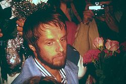 Lasse Virén 1976, vid hemkomsten efter OS-gulden.