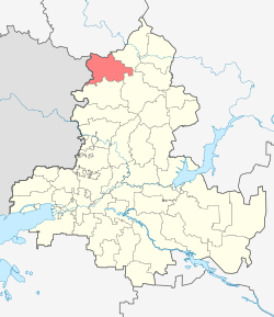 Location Of Chertkovsky District (Rostov Oblast).svg