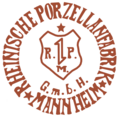 Bodenmarke Rheinische Porzellanfabrik GmbH, Mannheim