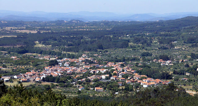 Vista panorâmica a partir da Serra da Gardunha