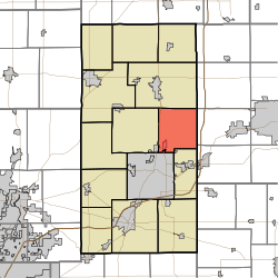 Location in Madison County