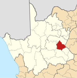 Location in the Northern Cape