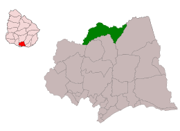 San Ramón – Mappa
