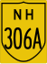National Highway 306A marker