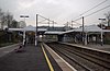 New Southgate station tracks and platforms in 2011