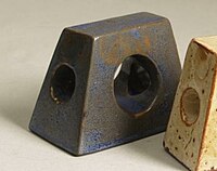 Object in asymmetrische trapezoïde vorm, 1940-50