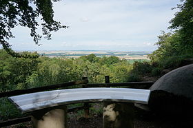 La vue depuis l'observatoire du Mont-Sinaï.