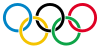 Olympic rings with transparent rims.svg