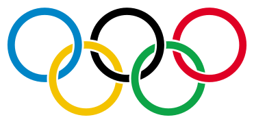 Namensgebende olympische Ringe