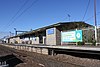 Pakenham platform 2 viewed from the North end of the station