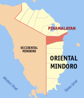 Pinamalayan na Oriental Mindoro Coordenadas : 13°2'11"N, 121°29'20"E