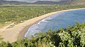 Roche percée beach.