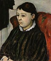 Paul Cézanne, Portret Madame Cézanne, 1877, Yokohama Museum of Art (nr kat. 1072)