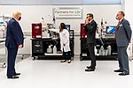 President Trump at the Bioprocess Innovation Center at Fujifilm Diosynth Biotechnologies (50162977747).jpg