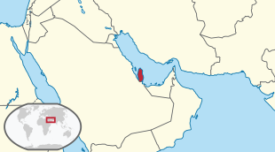 Qatar in its region.svg