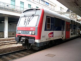 RER C en Versailles-Chantiers