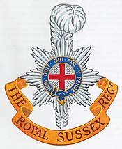 Значок королевской фуражки полка Сассекса.jpg
