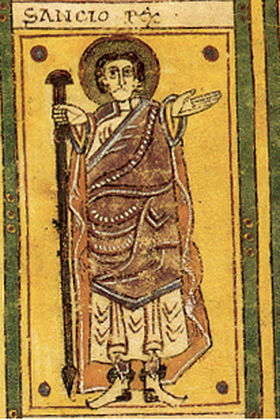 Санчо II Абарка. Миниатюра из «Вигиланского кодекса».