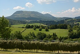 Vue du Schöckl depuis le nord-est.