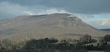 The Knob, a prominent landmark overlooking Mt, Jackson, included on its official town seal Short Mtn VA.jpg