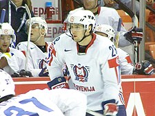Slovenia VS USA (IIHF Monda Hokeo-Ĉampioneco en Halifax Ns, majo 4 2008).jpg