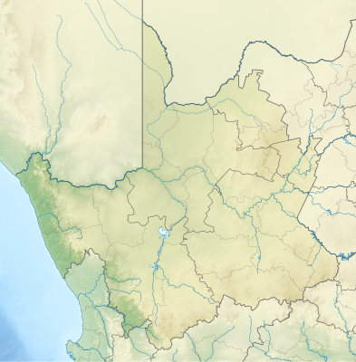 Location map South Africa Northern Cape