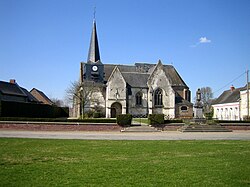 Skyline of Saint-Maxent