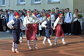 Markering av kunnskapsdagen med dans i Tallinn i 2019.