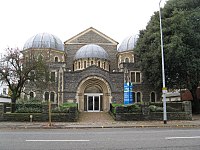 Old building of the Cardiff United Synagogue. Temple Court Offices, Cathedral Road.jpg