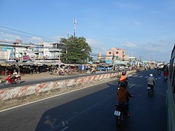 Bến Lức town centre