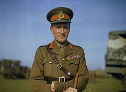 The Commander in Chief Home Forces, General Sir Bernard Paget, October 1942 TR209.jpg