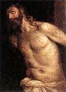 Tizian, Bičevani Krist, 1560.