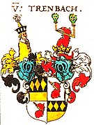 Wappen der Herren von Trenbach in Johann Siebmachers Wappenbuch, 1605