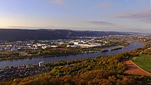 The industrial zone in Trier, Germany Trier Industriegebiet ZewenH2.jpg