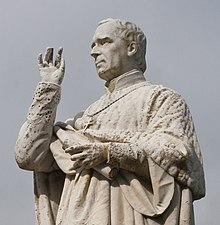 Tuam Cathedral of the Assumption Statue of Archbishop John MacHale Detail 2009 09 14.jpg