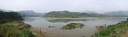 The Red River in Văn Yên District