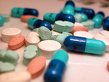 A medication is a prescription drug used to treat a disease. VariousPills.jpg