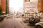 Costruzione della Linea M1 (o rossa) a Milano nel 1971