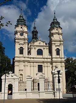 Церковь Святого Людовика в стиле барокко во Влодаве