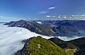 Platz 4: Mölchlein - Landschaftsschutzgebiet Walchensee und FFH Kesselberggebiet mit vom Loisachtal über die Passhöhe Kesselberg fließenden Nebel