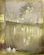 Nocturne in Grey an Gold - Canal, 1883