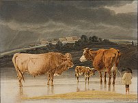 水場の牛（1809年）