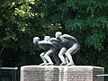 Drie schaatsers, Woerden