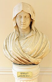 Antik heykəl, e.ə. II əsr. Başı örtüklü qadın (surət). Qərbi Avropa, XIX əsr