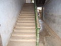 Wooden staircase